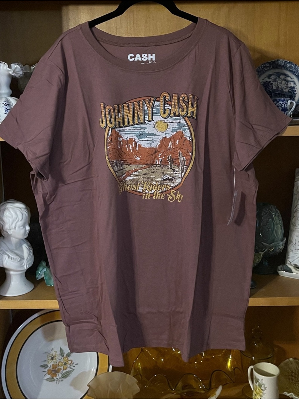 Torrid Johnny Cash Classic Fit Cotton Crew Tee Size 1